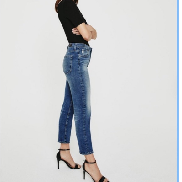 AG  Isabelle high waist straight leg jean - Picture 2 of 13